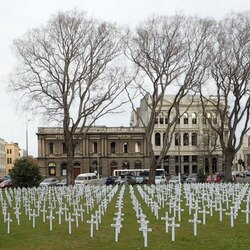 Dunedin crosses for Chunuk Bair